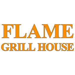 Flame Grill House logo.
